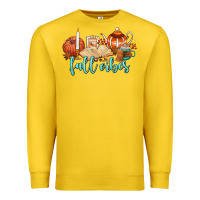 Lemon fall vibes Premium Sweatshirt - AdoDesignShop