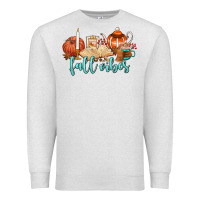 Oatmeal Heather fall vibes Premium Sweatshirt - AdoDesignShop