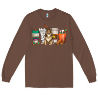Chestnut collie dog coffee cups Long Sleeve Tee - texasbilliewilder