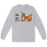 Moon Dust collie dog coffee cups Long Sleeve Tee - texasbilliewilder