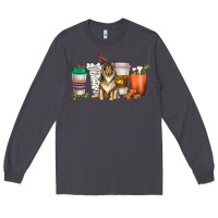 Smoke collie dog coffee cups Long Sleeve Tee - texasbilliewilder