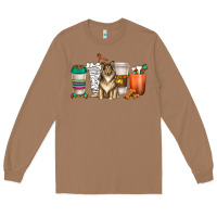 Toasted Coconut collie dog coffee cups Long Sleeve Tee - texasbilliewilder
