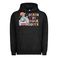 Pigment Black death by book hangover Urban Hoodie - MaliasSmallBusiness