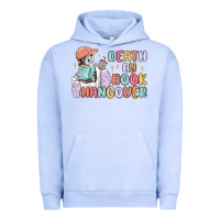 Pigment Grape Ice death by book hangover Urban Hoodie - MaliasSmallBusiness