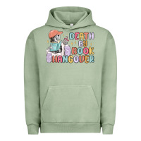 Pigment Oil Green death by book hangover Urban Hoodie - MaliasSmallBusiness