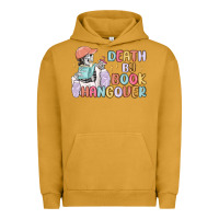 Pigment Peanut Butter death by book hangover Urban Hoodie - MaliasSmallBusiness