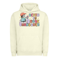 Pigment Pistachio death by book hangover Urban Hoodie - MaliasSmallBusiness