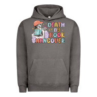 Pigment Tornado death by book hangover Urban Hoodie - MaliasSmallBusiness