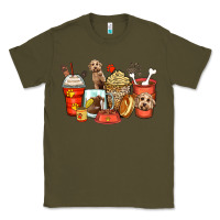 Army Green labradoodle coffee cups Classic Tee - Zillion Design Studio
