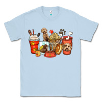 Dusty Blue labradoodle coffee cups Classic Tee - Zillion Design Studio