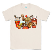 Natural labradoodle coffee cups Classic Tee - Zillion Design Studio