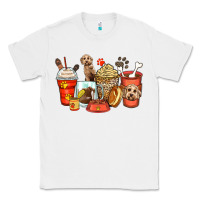 White labradoodle coffee cups Classic Tee - Zillion Design Studio