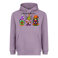 Lavender happy halloween gnomes black Heavyweight Hoodie - RacoonDesign