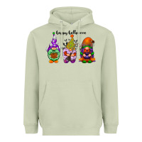 Matcha happy halloween gnomes black Heavyweight Hoodie - RacoonDesign