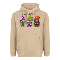 Mushroom happy halloween gnomes black Heavyweight Hoodie - RacoonDesign