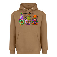 Toasted Coconut happy halloween gnomes black Heavyweight Hoodie - RacoonDesign