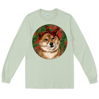 Matcha Shiba Inu Christmas Long Sleeve Tee - RanaPortraitStore