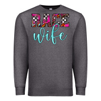 Charcoal Heather race wife Premium Sweatshirt - JahusDesignShop