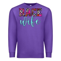 Purple race wife Premium Sweatshirt - JahusDesignShop