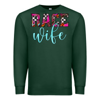 Sports Green race wife Premium Sweatshirt - JahusDesignShop
