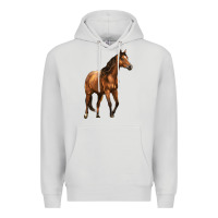 Dove Grey Quarter Horse Premium Hoodie - LillyAllenDesigns