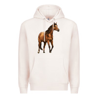 Pale Pink Quarter Horse Premium Hoodie - LillyAllenDesigns