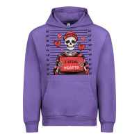 Tulip i steal hearts skeleton valentine's day Urban Hoodie - MaliasSmallBusiness