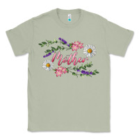 Matcha floral mother Classic Tee - RanaPortraitStore