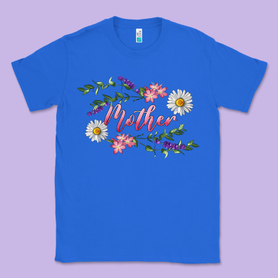 Floral Mother Classic Tee Designed By Ranaportraitstore