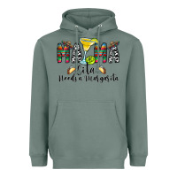 Sage Mama Cita Needs a Margarita Heavyweight Hoodie - CowhideDigitalArt