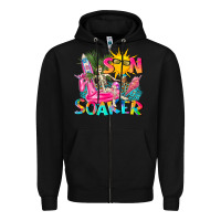 Black sun soaker Zipper Hoodie - texasbilliewilder