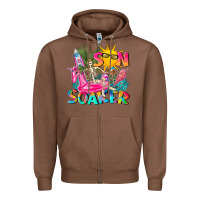 Chestnut sun soaker Zipper Hoodie - texasbilliewilder