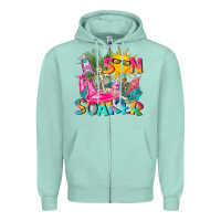 Sun Soaker Zipper Hoodie | Teevron