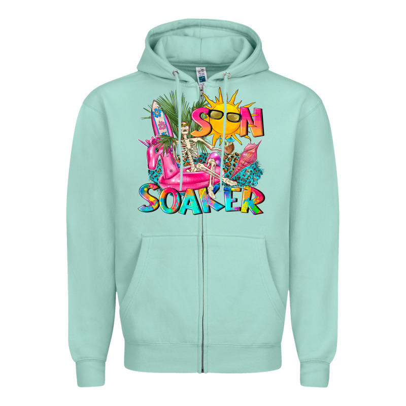 Sun Soaker Zipper Hoodie by texasbilliewilder | Teevron