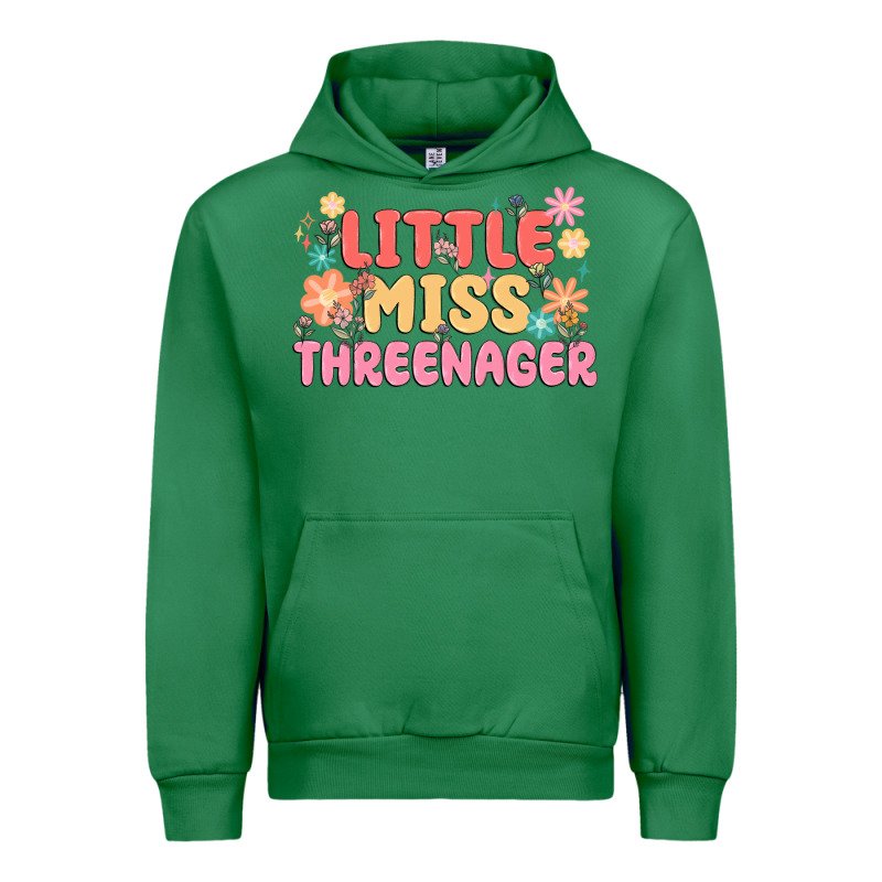 Little Miss Threenager Urban Hoodie by MaliasSmallBusiness | Teevron