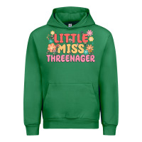 Emerald little miss threenager Urban Hoodie - MaliasSmallBusiness