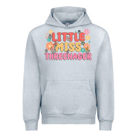 Heather Grey little miss threenager Urban Hoodie - MaliasSmallBusiness