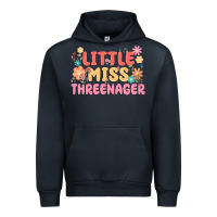 Navy little miss threenager Urban Hoodie - MaliasSmallBusiness