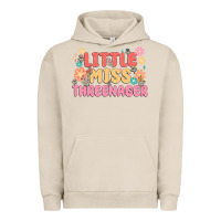 Pigment French Oak little miss threenager Urban Hoodie - MaliasSmallBusiness