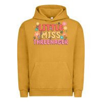 Pigment Peanut Butter little miss threenager Urban Hoodie - MaliasSmallBusiness