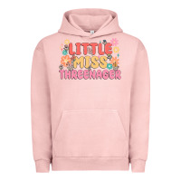 Pigment Salmon little miss threenager Urban Hoodie - MaliasSmallBusiness