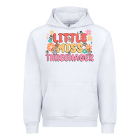 White little miss threenager Urban Hoodie - MaliasSmallBusiness