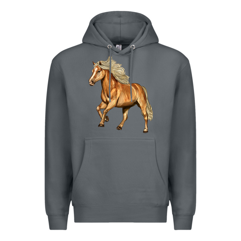 Haflinger Horse Premium Hoodie by LillyAllenDesigns | Teevron