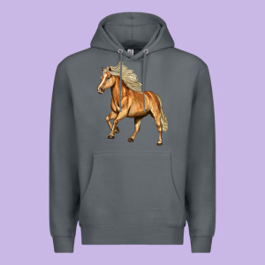 Haflinger Horse Premium Hoodie Designed By Lillyallendesigns
