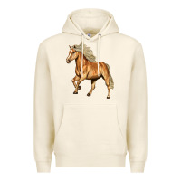 Tofu Haflinger Horse Premium Hoodie - LillyAllenDesigns