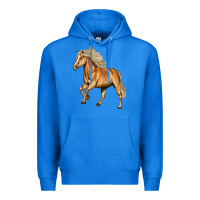 True Royal Haflinger Horse Premium Hoodie - LillyAllenDesigns