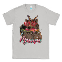 Moon Dust mother's day mama bear wıth bandana and glasses Classic Tee - RanaPortraitStore