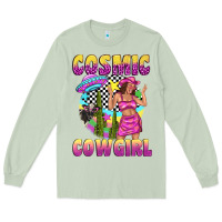 Matcha cosmic cowgirl Long Sleeve Tee - texasbilliewilder
