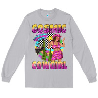 Moon Dust cosmic cowgirl Long Sleeve Tee - texasbilliewilder