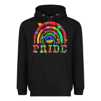 Black lgbtq pride and rainbow Heavyweight Hoodie - HRA Design Shop